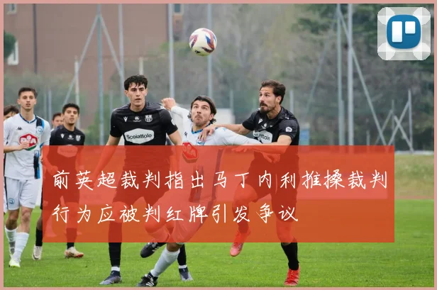 前英超裁判指出马丁内利推搡裁判行为应被判红牌引发争议